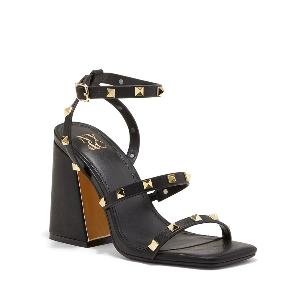 NY&Co Black Studded Hana Heel